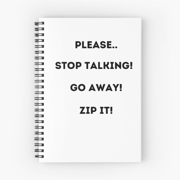 Item preview, Please stop talking designed and sold by Roxdesigns.