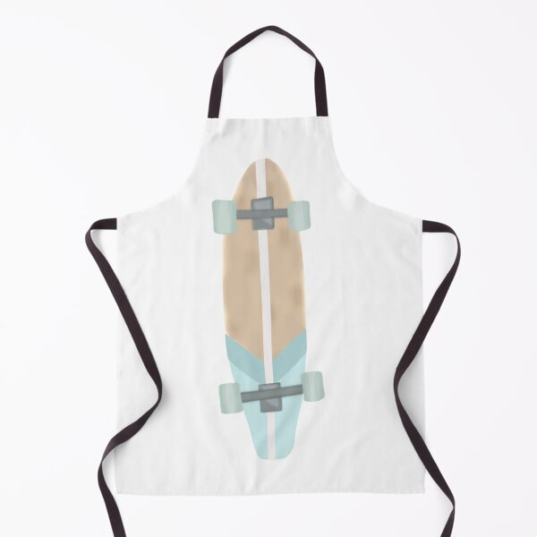 Item preview, aesthetic teal longboard designed and sold by therosiegarden.