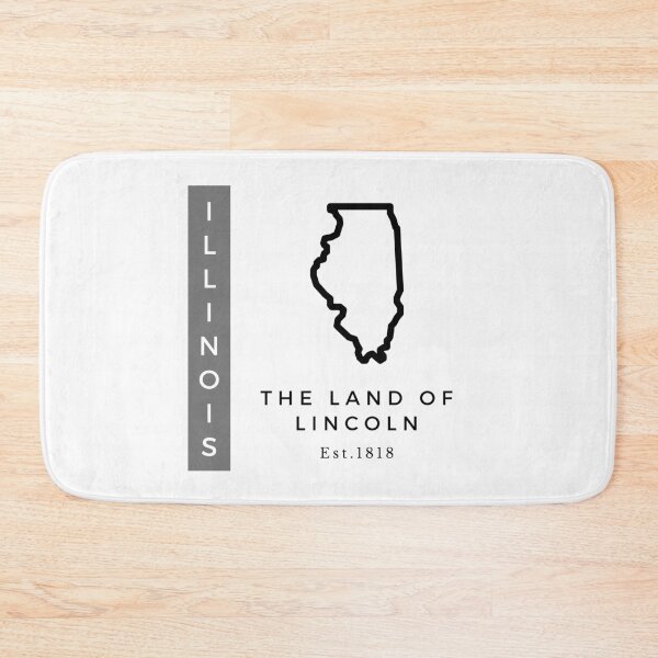 Item preview, Minimalist US State Design - Illinois designed and sold by Gabriella Flores.