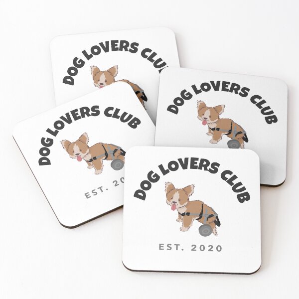 Item preview, Dog Lovers Club - Est 2020 - Handicap Dog  designed and sold by SkyTastic.