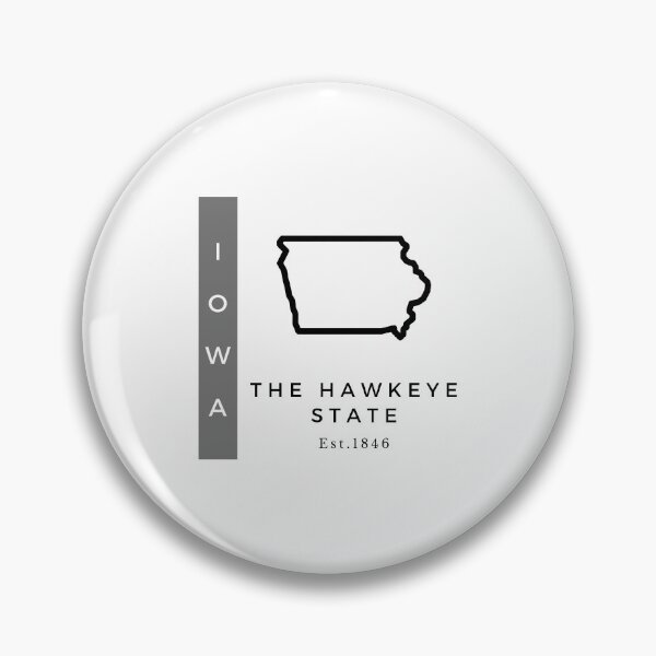 Item preview, Minimalist US State Design - Iowa designed and sold by Gabriella Flores.