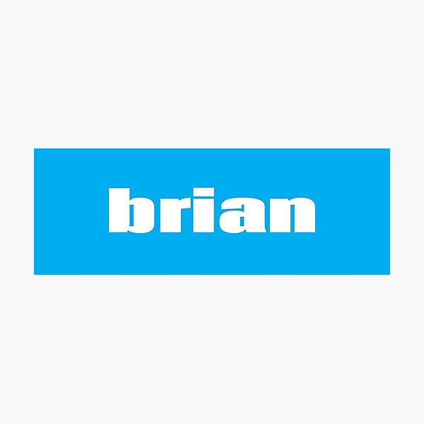 Artikelvorschau, Brian Mein Name ist Brian inspiriert entworfen und verkauft von ProjectX23.