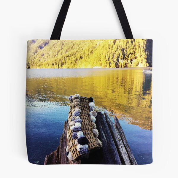 Item preview, Basket Weaving and Lake Crescent Washington designed and sold by WeepingGrove.