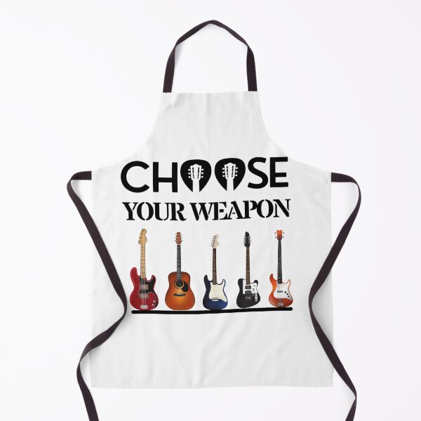 Item preview, Guitar, Choose your Weapon, Funny guitar player gift designed and sold by AmazingEcraft.