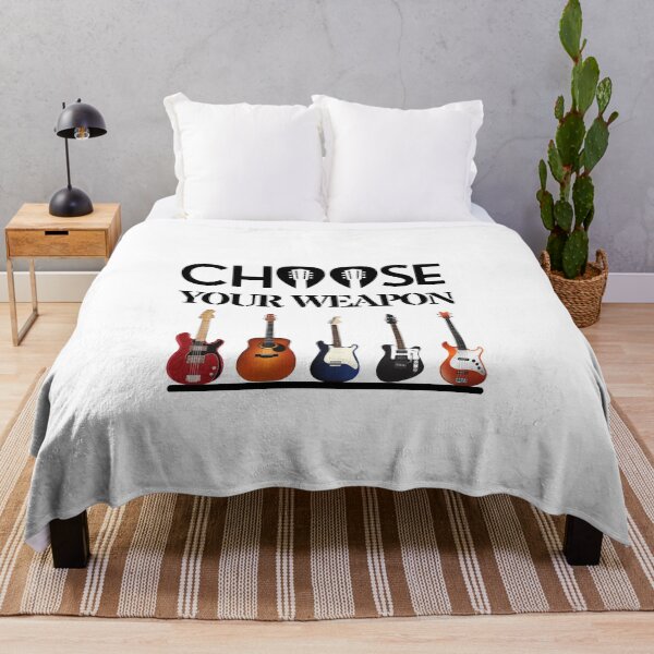 Item preview, Guitar, Choose your Weapon, Funny guitar player gift designed and sold by AmazingEcraft.