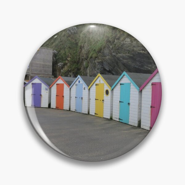 Item preview, Newquay beach huts  designed and sold by BerylBez.