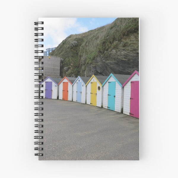 Item preview, Newquay beach huts  designed and sold by BerylBez.