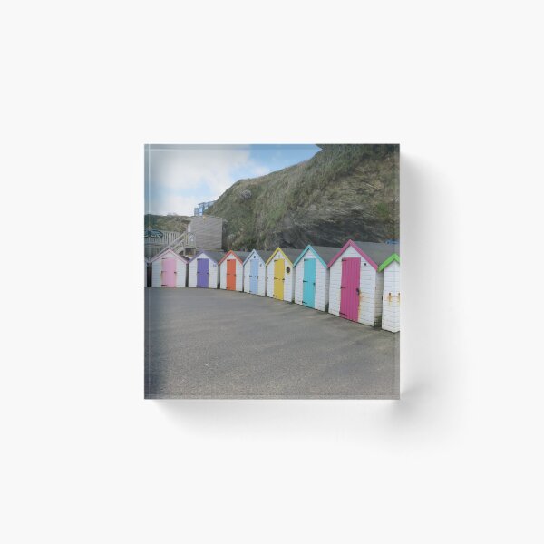 Item preview, Newquay beach huts  designed and sold by BerylBez.