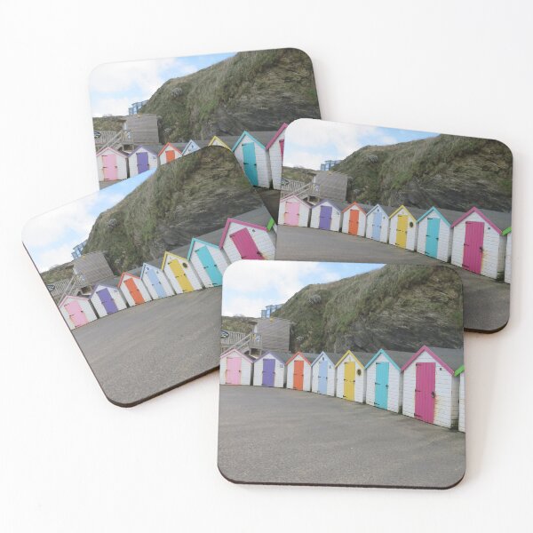 Item preview, Newquay beach huts  designed and sold by BerylBez.