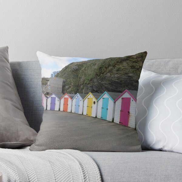 Item preview, Newquay beach huts  designed and sold by BerylBez.