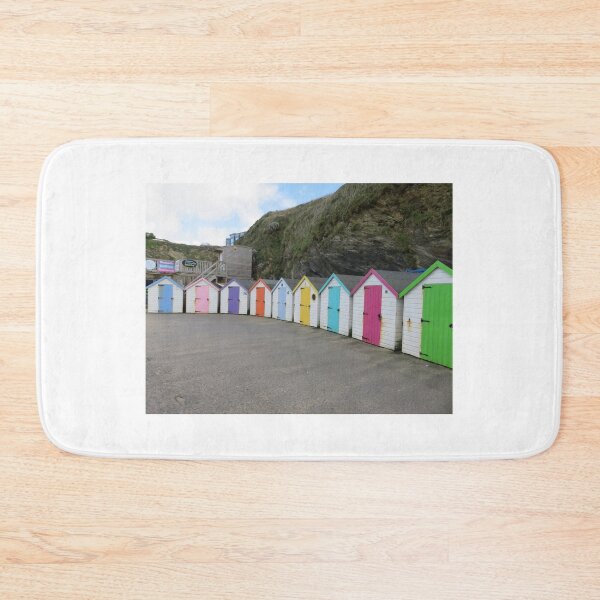 Item preview, Newquay beach huts  designed and sold by BerylBez.