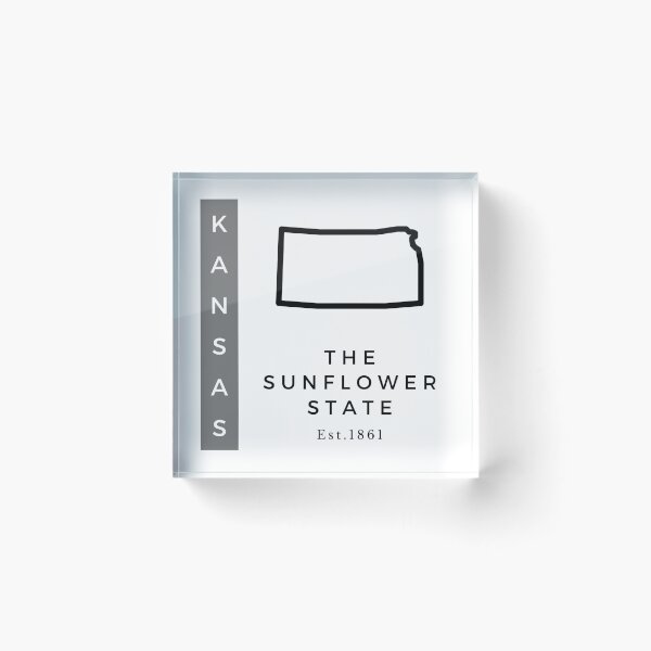 Item preview, Minimalist US State Design - Kansas designed and sold by Gabriella Flores.
