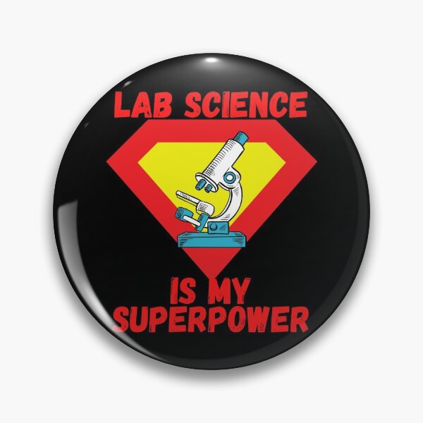 Item preview, LAB SCIENCE IS MY SUPERPOWER MICROSCOPE SCIENCE designed and sold by Hippiesole.