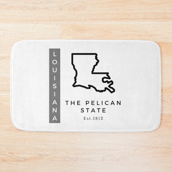 Item preview, Minimalist US State Design - Louisiana designed and sold by Gabriella Flores.