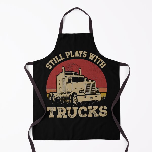 Item preview, Still Plays With Trucks designed and sold by Wide Turn Gang.