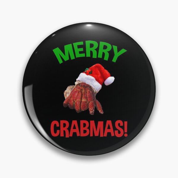 Artikelvorschau, Frohe Krabben! Lustiger Weihnachts-Einsiedlerkrebsliebhaber entworfen und verkauft von Cat Lady Designs.