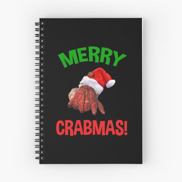 Item preview, Merry Crabmas! Funny Christmas Hermit Crab Lover designed and sold by Cat Lady Designs.