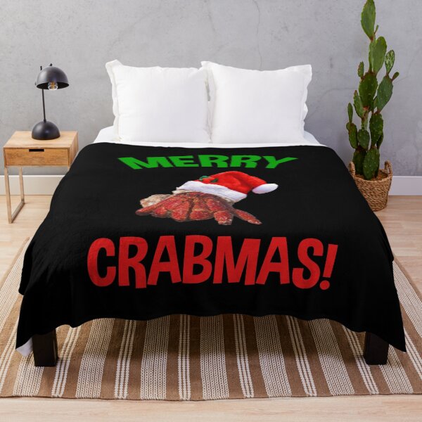 Item preview, Merry Crabmas! Funny Christmas Hermit Crab Lover designed and sold by Cat Lady Designs.