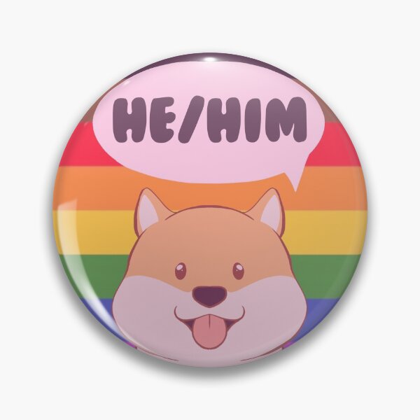 Item preview, He/him pronouns please! designed and sold by mashedtortillas.