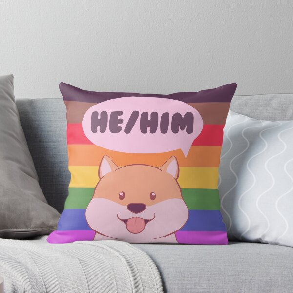 Item preview, He/him pronouns please! designed and sold by mashedtortillas.