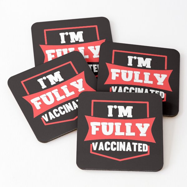 Item preview, I'm Fully Vaccinated - Cool Clean Text Effects  designed and sold by leo121687.