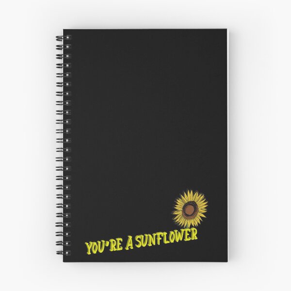 Item preview,  you're a sunflower Notebook designed and sold by BadrLuke01.