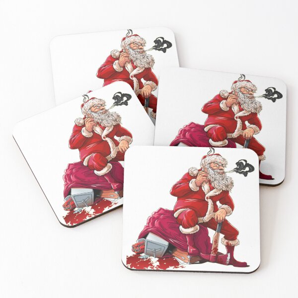 Item preview, Gangster Santa Christmas (Naughty Santa Christmas Cartoon) designed and sold by Harold Guillory.