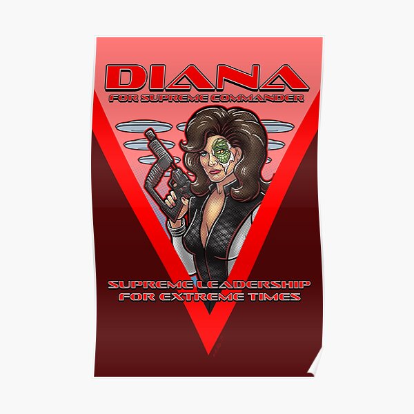 Diana For Supreme Commander Poster