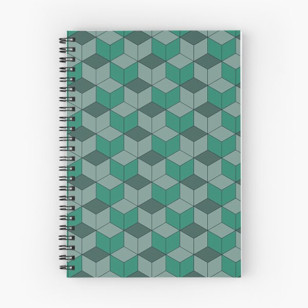 Item preview, Green Kikko Traditional Japanese Pattern designed and sold by Heedee Design.