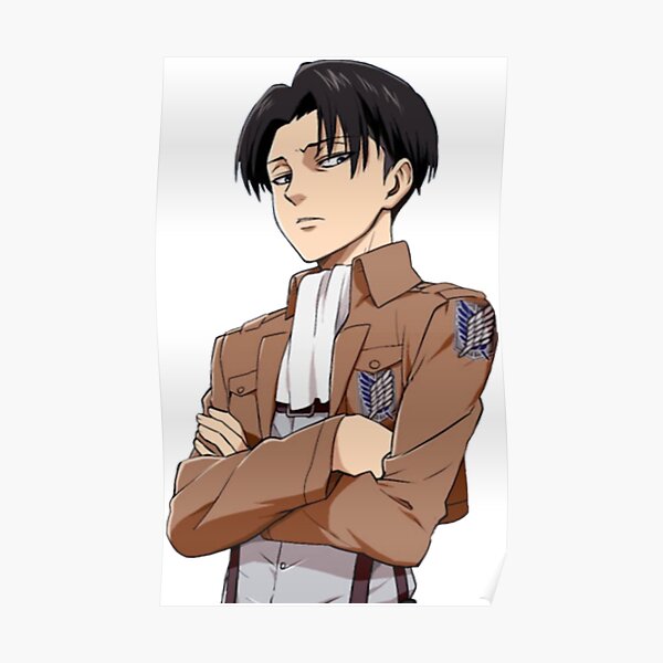 Livai Attack On Titan Survey Corps Poster