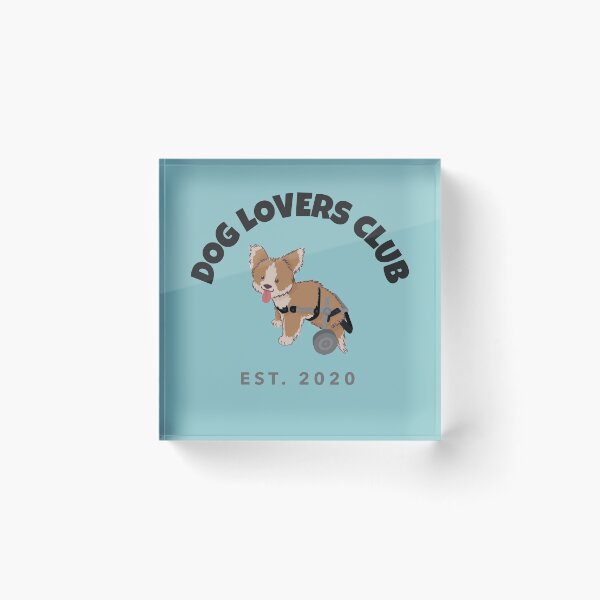 Artikelvorschau, Dog Lovers Club - Est 2020 - Handicap-Hund entworfen und verkauft von SkyTastic.