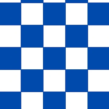 Artwork thumbnail, Blue Check Pattern by ModkMerch