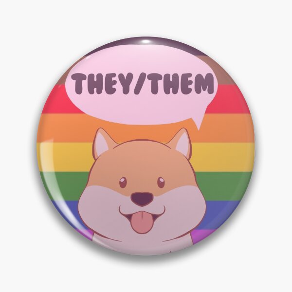 Item preview, They/them pronouns please! designed and sold by mashedtortillas.