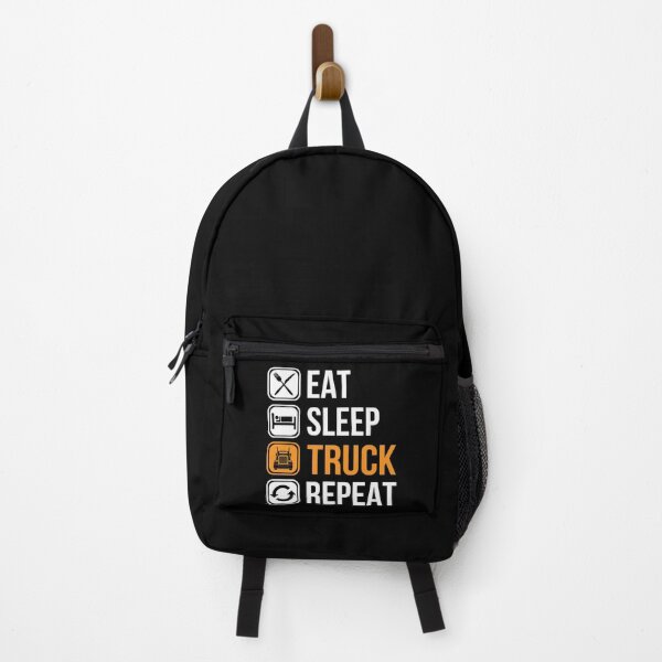 Item preview, Eat Sleep Truck Repeat designed and sold by Wide Turn Gang.