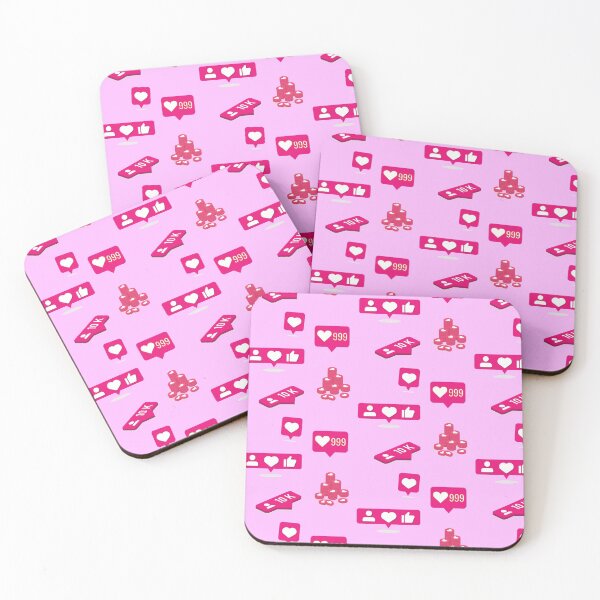 Item preview, Likes In Pink | Social Media Instagram Likes Sticker Pack designed and sold by Highon444.