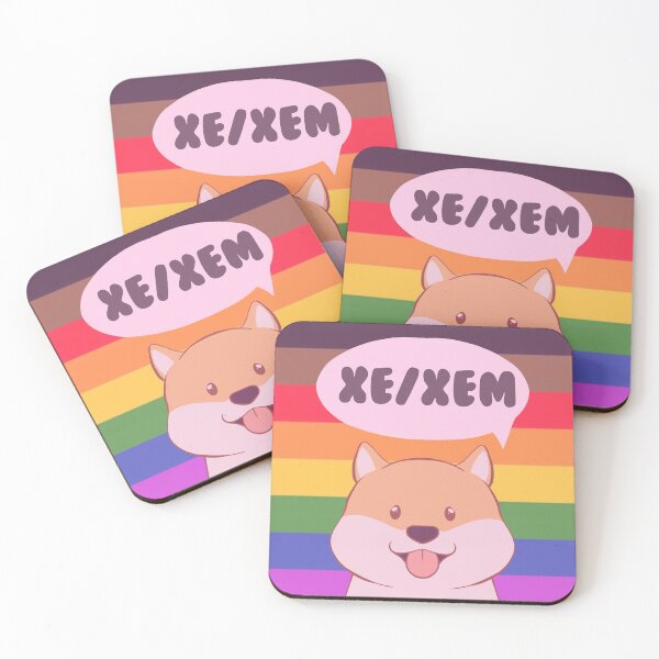 Item preview, Xe/Xem pronouns please! designed and sold by mashedtortillas.