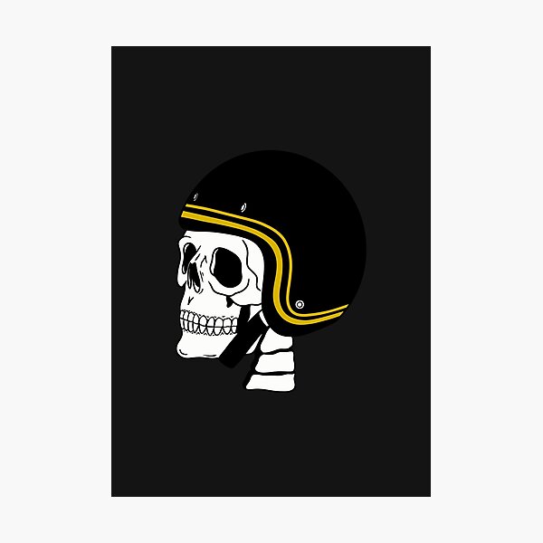 Item preview, Biker Skull designed and sold by hugoncalves.
