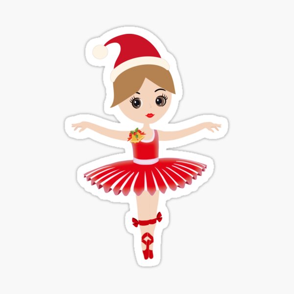 Item preview, Little Santa Ballerina designed and sold by Julia2Julia.