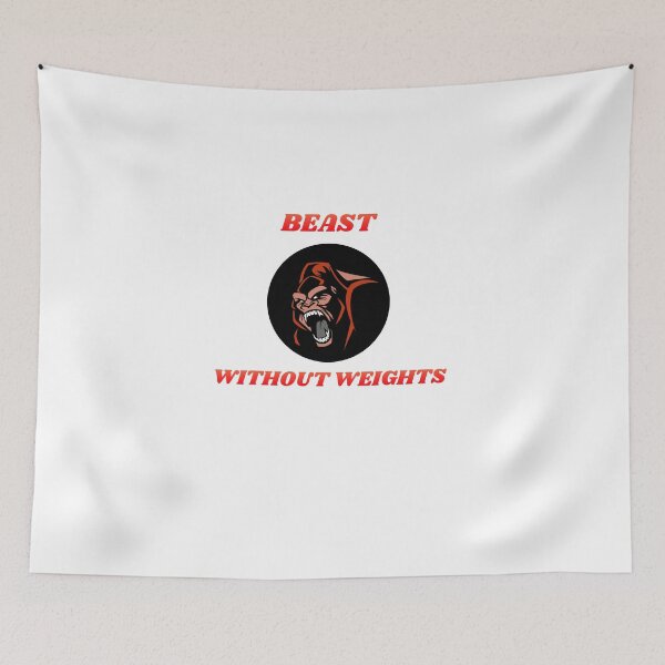 Item preview, Calisthenics Beast Without Weights Fitness and Crossfit tee designed and sold by SacredsDesigns.
