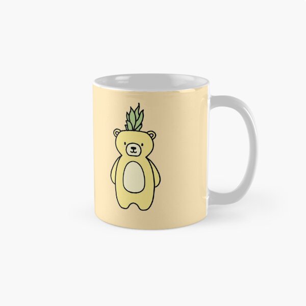 Item preview, Happy Little Pineapple Fruit Bear designed and sold by bassoongirl123.