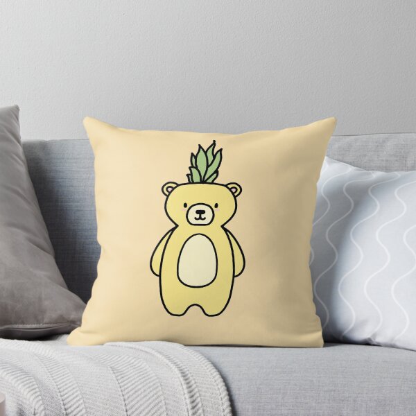 Item preview, Happy Little Pineapple Fruit Bear designed and sold by bassoongirl123.