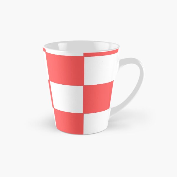 Item preview, Coral Red  Check Pattern designed and sold by ModkMerch.