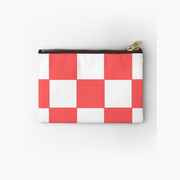 Item preview, Coral Red  Check Pattern designed and sold by ModkMerch.