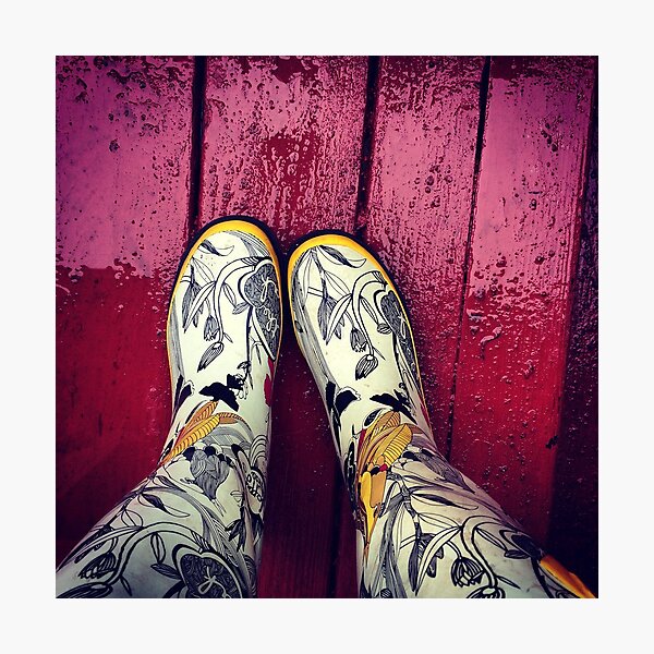 Item preview, Rain Boots Photograph  designed and sold by in2thewild.