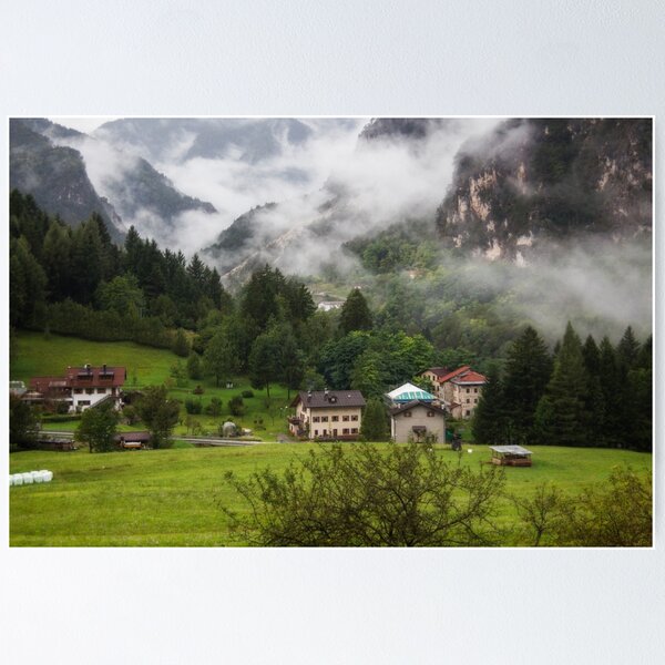 Item preview, Foggy Morning on Italian Alps designed and sold by Yannik Hay.