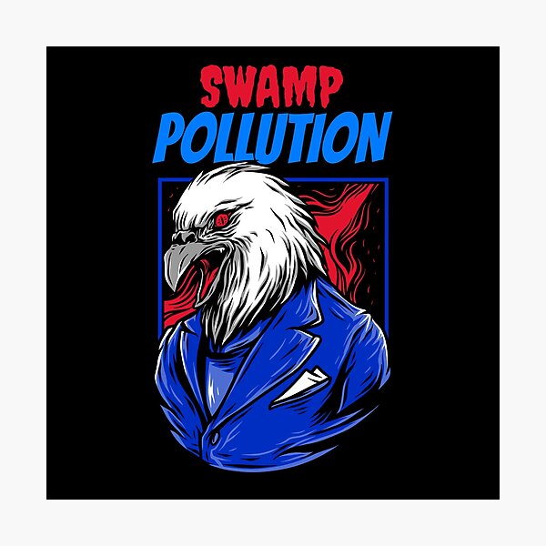 Item preview, SWAMP PULLUTION! designed and sold by Right Passage.