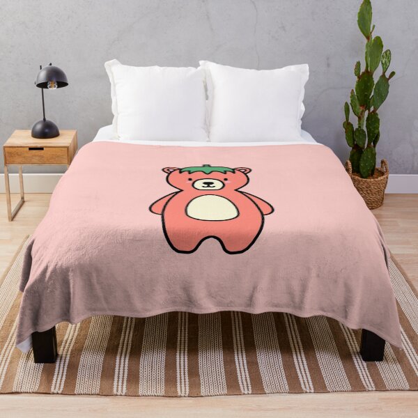 Item preview, Happy Little Strawberry Fruit Bear designed and sold by bassoongirl123.