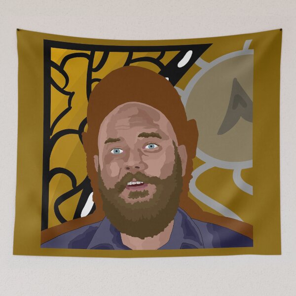 Item preview, Scishow Reid Reimers The Silver Tongue Bearded Academic designed and sold by ActuallyAntag.