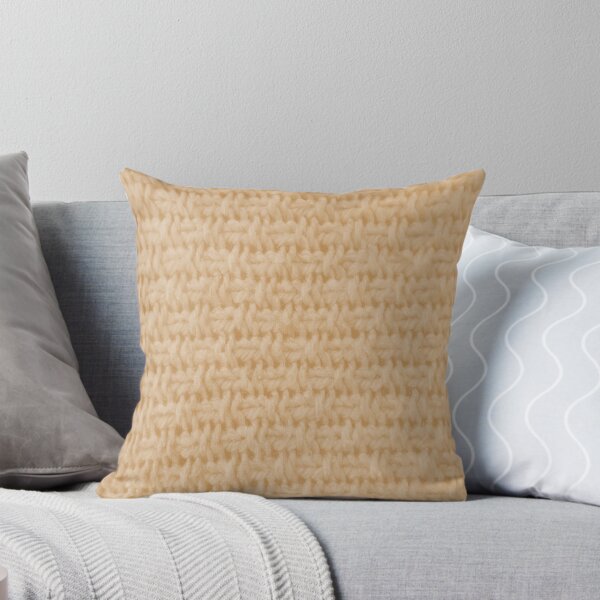 Item preview, Trompe L'oeil - Vanilla Cream Knitted Textile designed and sold by AlteredAtelier.