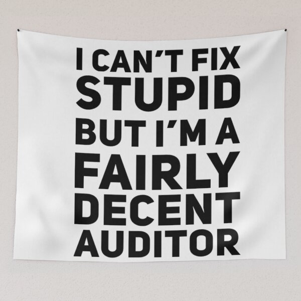 Item preview, Funny Auditor Can't fix Stupid Gift designed and sold by MDAccount.